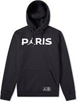 Paris Saint-Germain x Jordan Hoodie Black White Paris Saint-Germain x Jordan Hoodie Black White