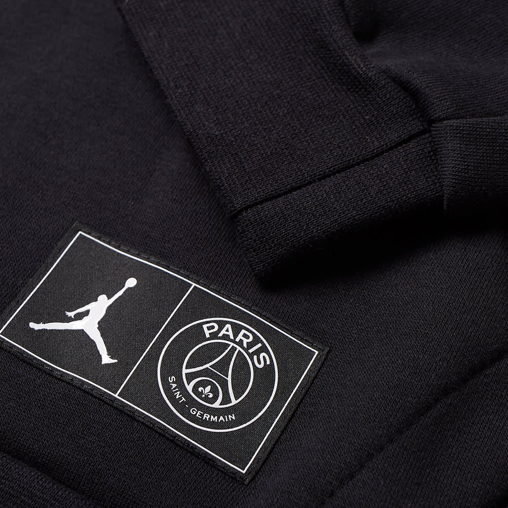 Psg x 2024 jordan hoodie black