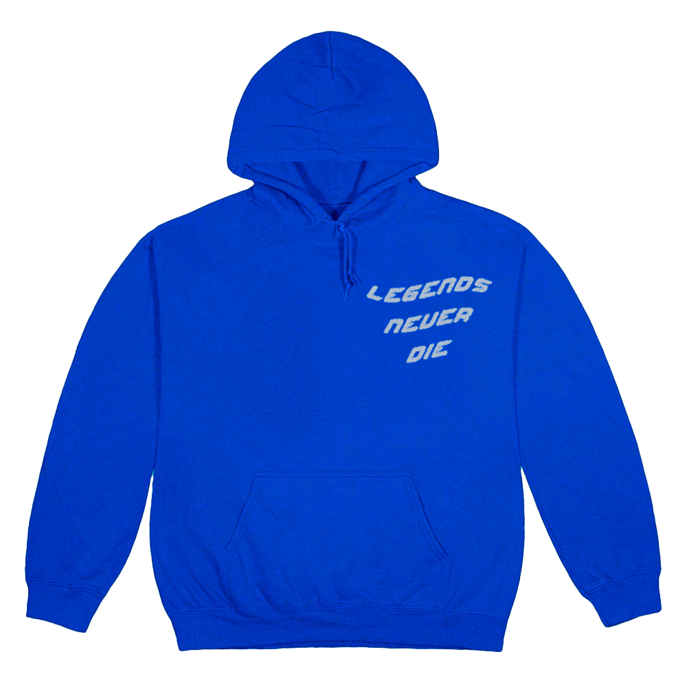 Buy Juice Wrld x Faze Clan Clouds Hoodie Blue Novelship