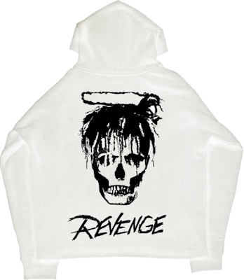 Buy Juice Wrld X Revenge Legends Never Die Hoodie White Novelship