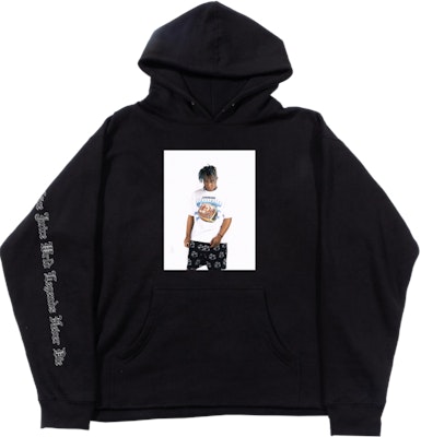 Juice Wrld X Revenge Photo Hoodie Black Novelship