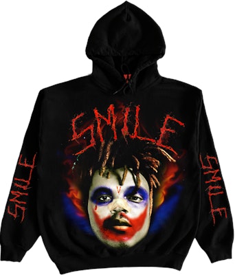 Juice Wrld x XO x Vlone Joker Hoodie Black Novelship
