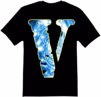 Juice Wrld x Vlone Cosmic Racer T-Shirt Black Juice Wrld x Vlone Cosmic Racer T-Shirt Black