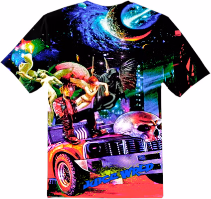 Juice Wrld x Vlone Cosmic T-Shirt Black Order Juice Wrld x Vlone Cosmic T-Shirt Black