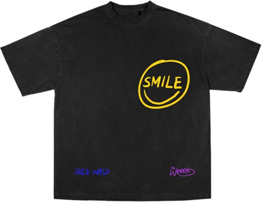 Juice Wrld x The Weeknd Prosper Tee Black Order Juice Wrld x The Weeknd Prosper Tee Black