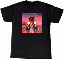 Juice Wrld Legends Never Die Album Tee Black Juice Wrld Legends Never Die Album Tee Black