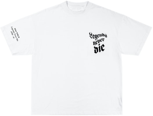 Juice Wrld Butterfly Tee White Order Juice Wrld Butterfly Tee White