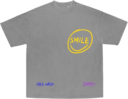 Juice Wrld x The Weeknd Prosper Tee Grey Order Juice Wrld x The Weeknd Prosper Tee Grey