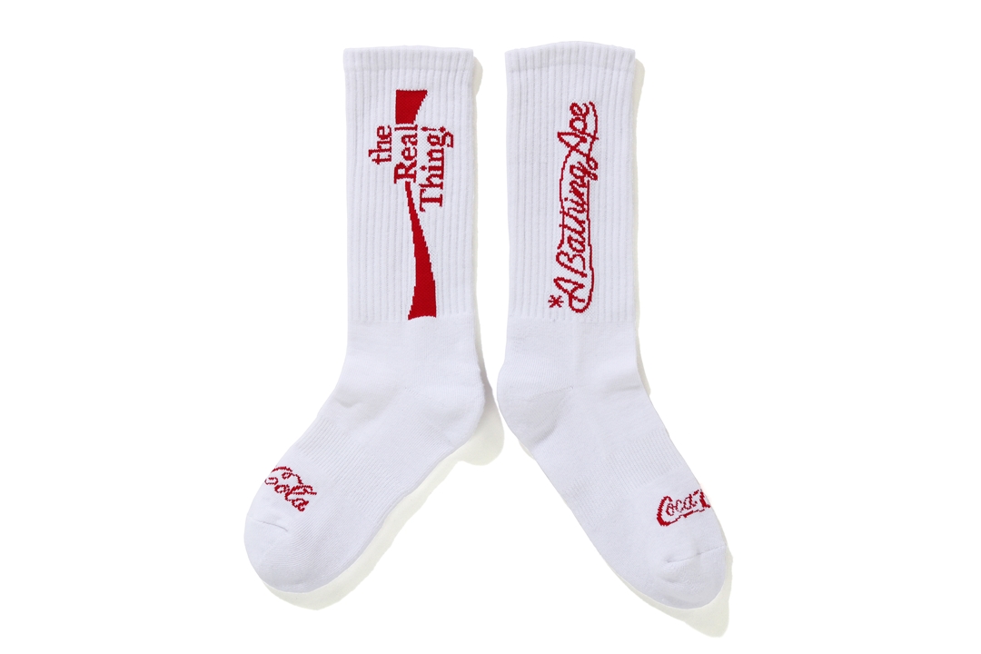 BAPE x Coca Cola Socks White - Novelship