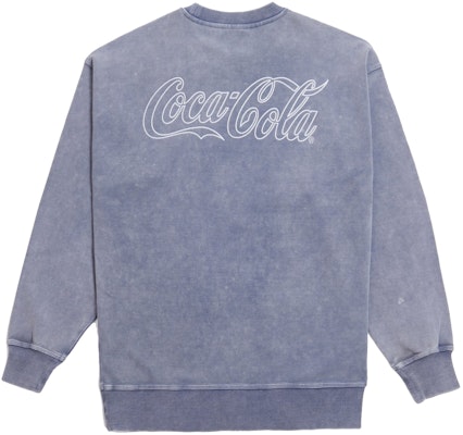 KITH Women x Coca-Cola Cris Crew Washed Blue Order KITH Women x Coca-Cola Cris Crew Washed Blue