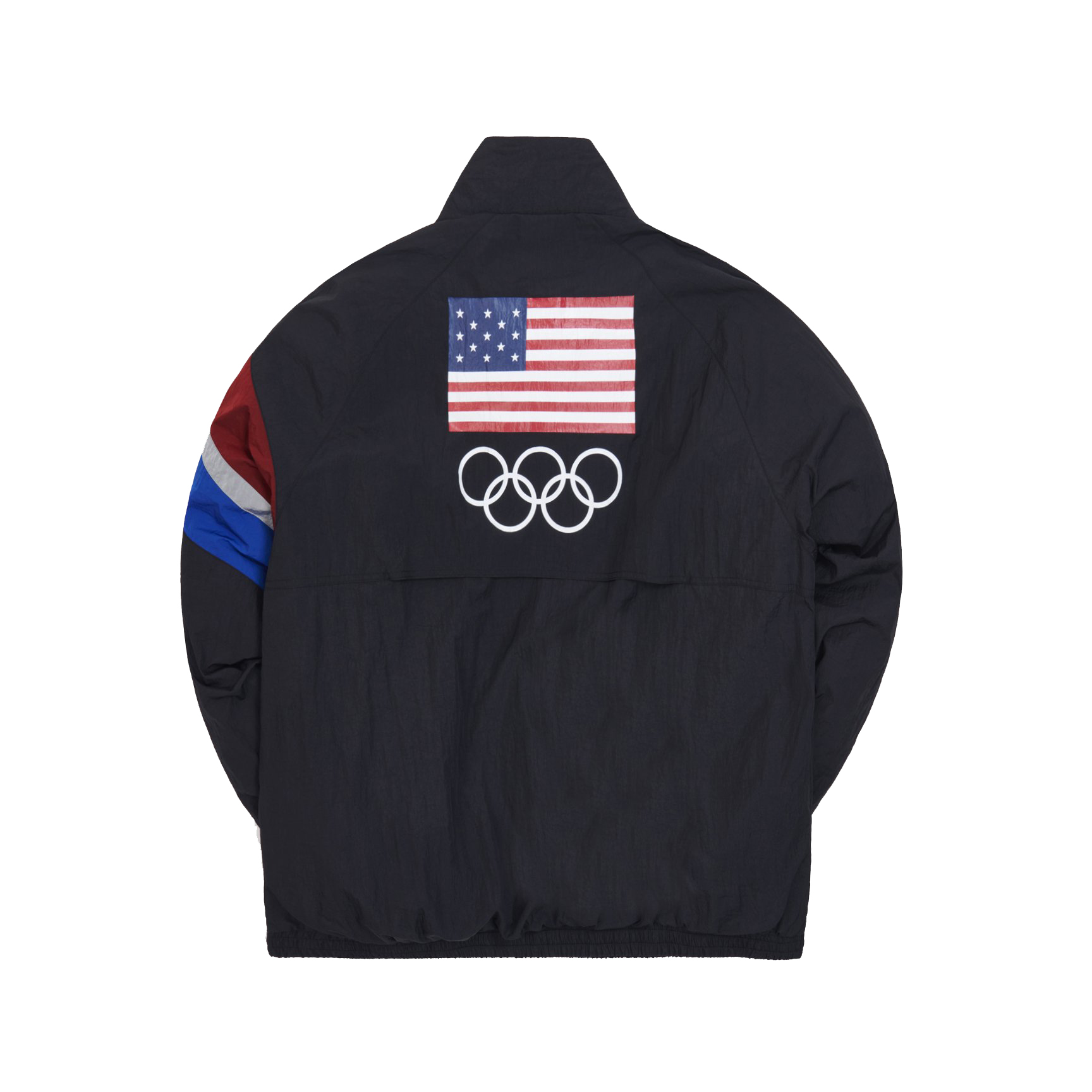 KITH Retro Quarter Zip Track Jacket Black - Novelship