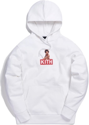 White 2025 kith hoodie