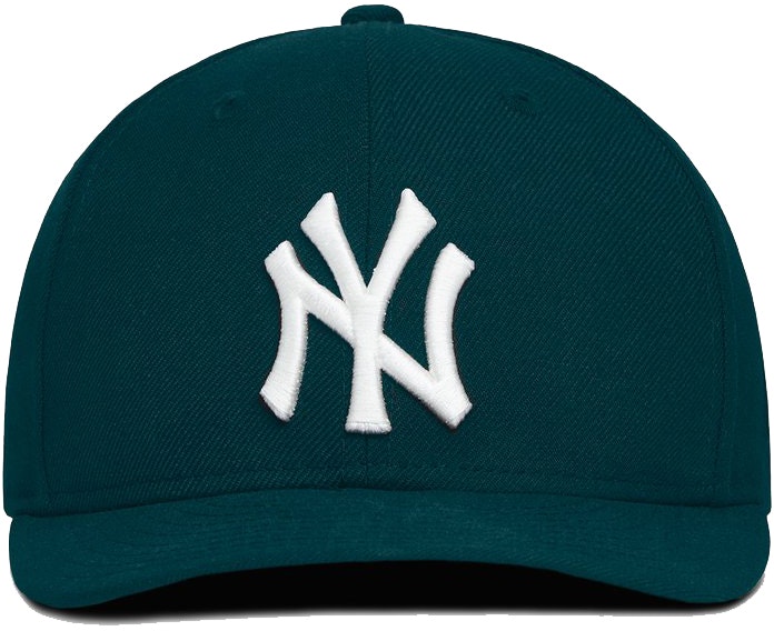 KITH x New Era Low Prof 59Fifty Yankees Cap Dark Green - Novelship