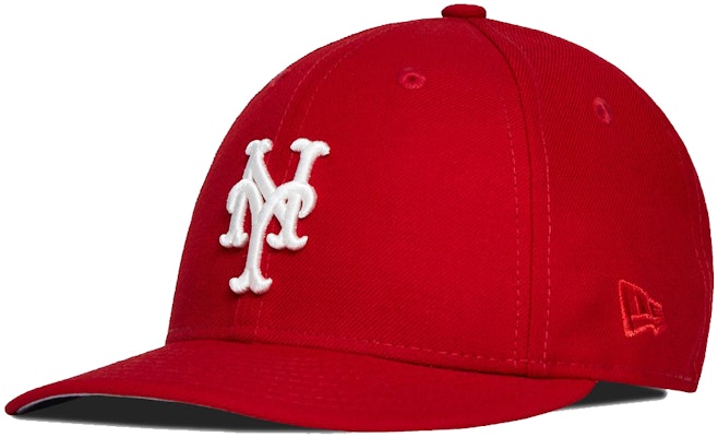 KITH x New Era Low Prof 59Fifty Mets Cap Red Order KITH x New Era Low Prof 59Fifty Mets Cap Red