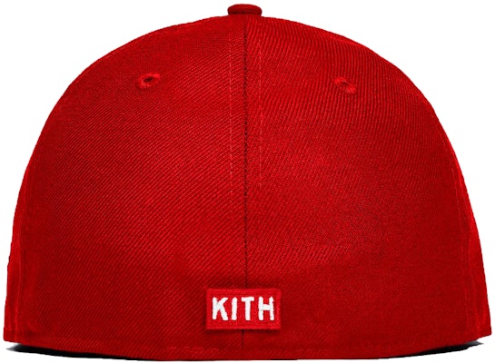 KITH x New Era Low Prof 59Fifty Mets Cap Red Lookbook KITH x New Era Low Prof 59Fifty Mets Cap Red