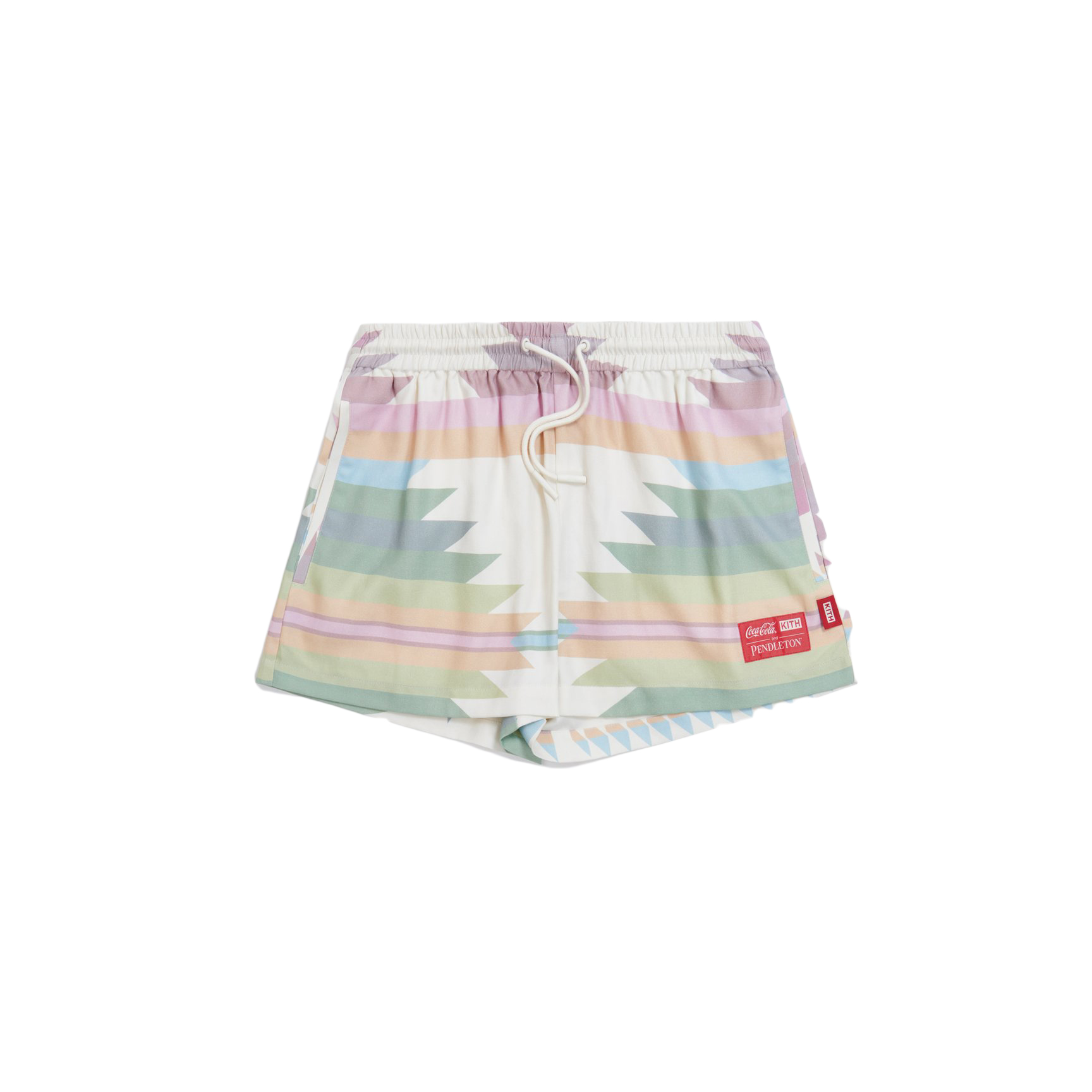 KITH Women x Coca‑Cola x Pendleton Ellen Short Ivory/Multi - Novelship