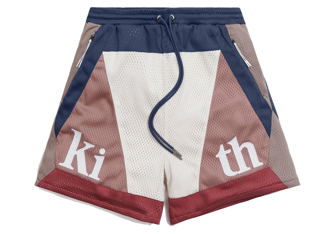 KITH Turbo Mesh Short White/Multi - Novelship