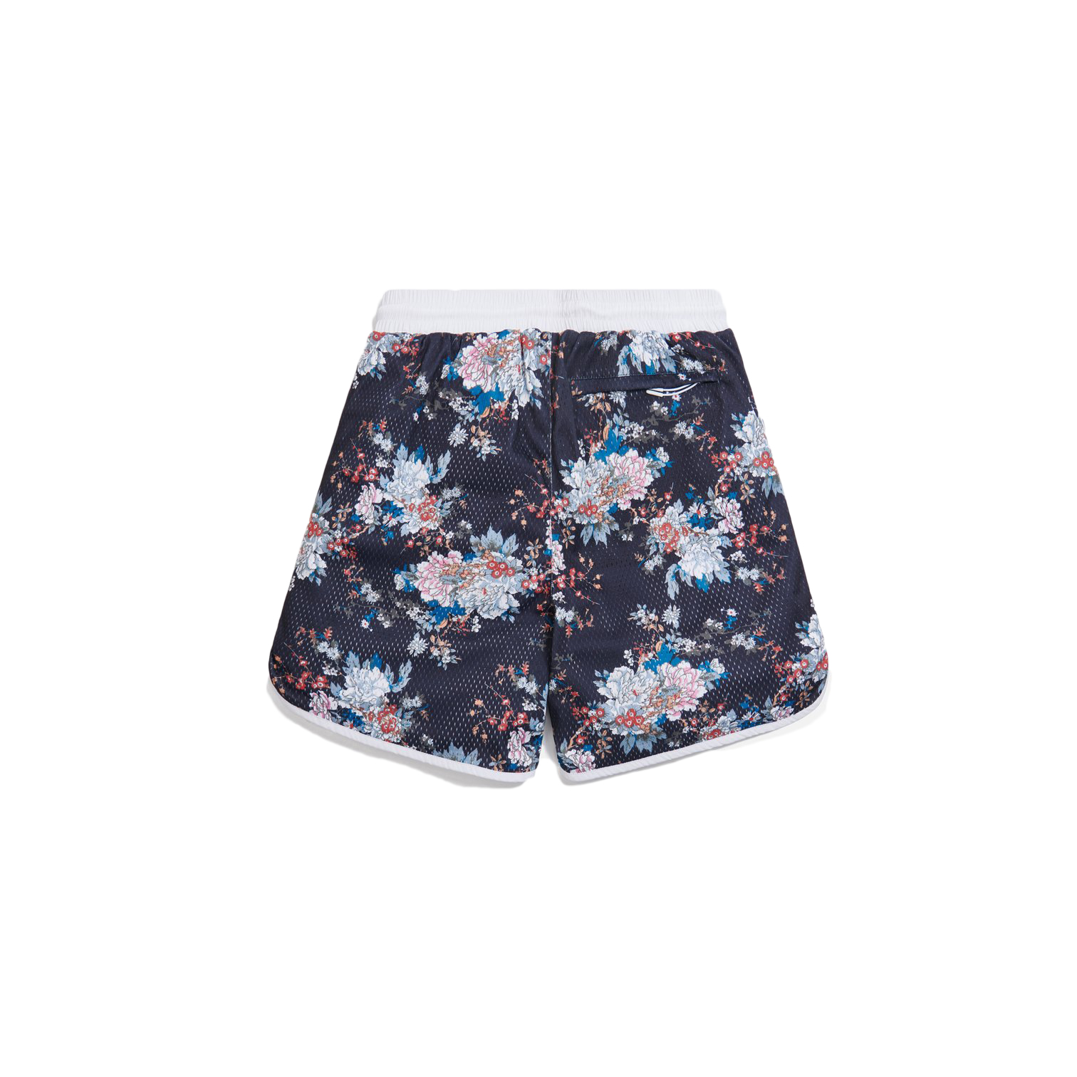 Kith キス Floral Panel Active Short Navy M-