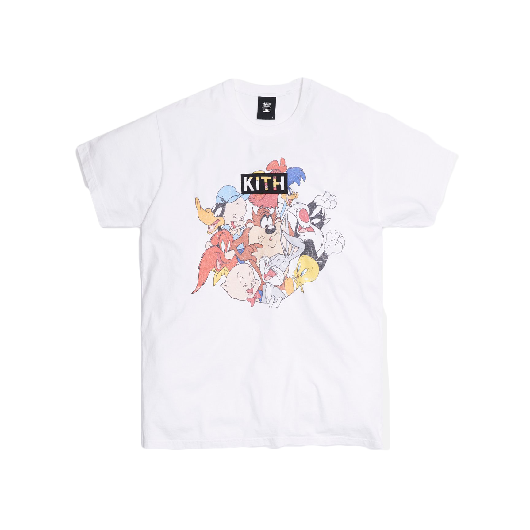 KITH x Looney Tunes Merrie Melodies Vintage Tee White - Novelship