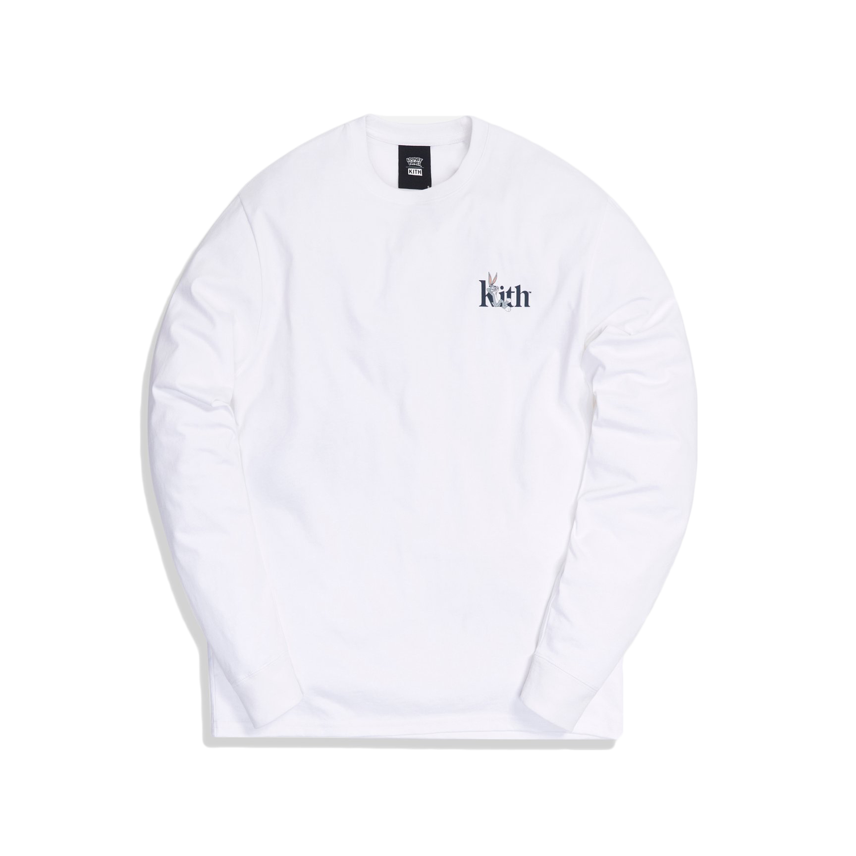 KITH x Looney Tunes Bugs Serif LS Tee White - Novelship