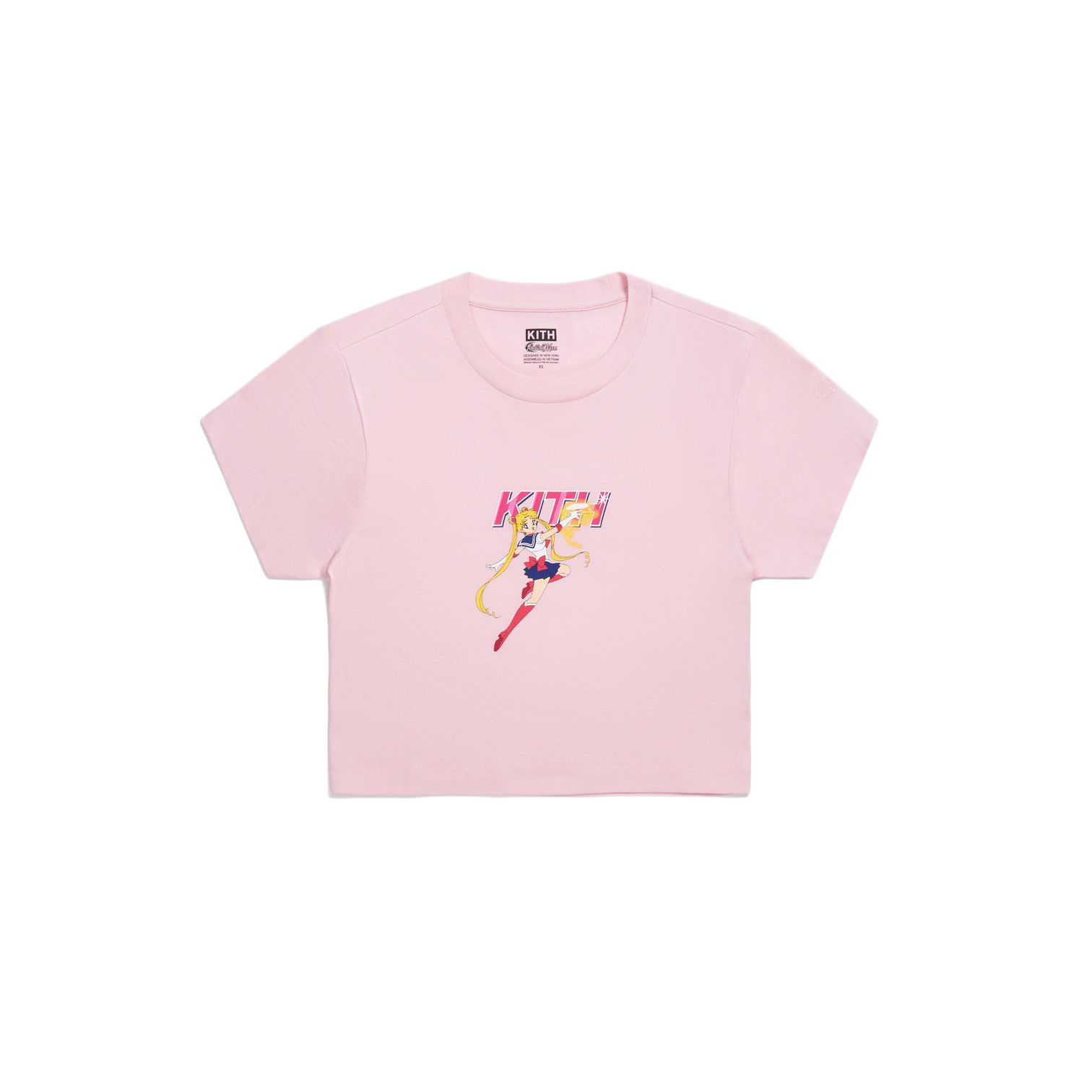 KITH Women x Sailor Moon Mulberry Tee Pink - Novelship