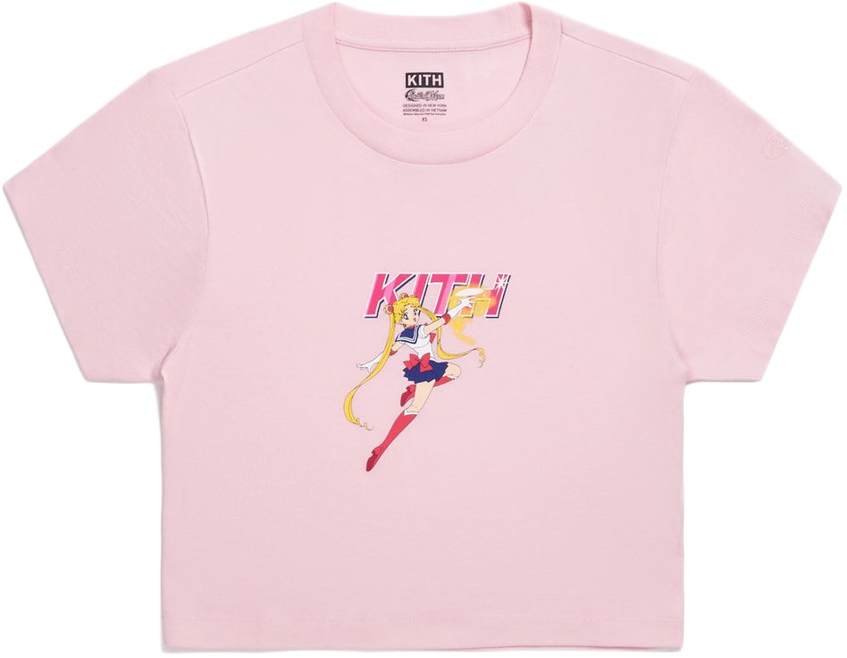 Kith Women X Sailor Moon Mulberry Tee Pink - Novelship