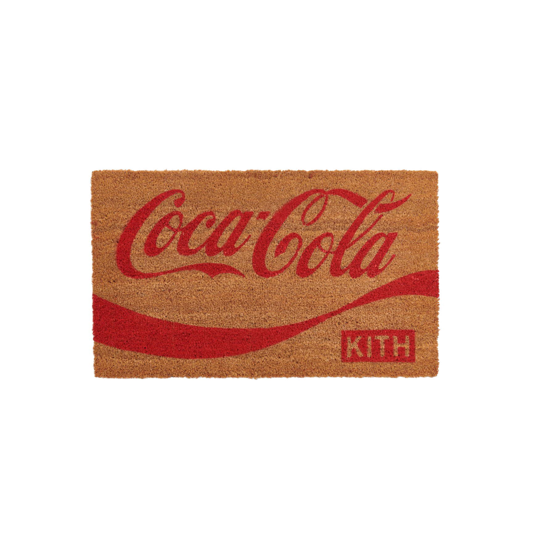 KITH x Coca‑Cola Printed Doormat Natural/Multi - Novelship