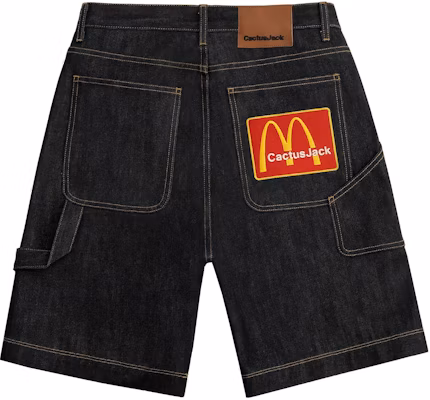 Mcdonald's x Travis Scott CJ Arches Denim Shorts Indigo Order Mcdonald's x Travis Scott CJ Arches Denim Shorts Indigo