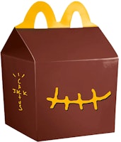 Mcdonald's x Travis Scott Smile Clutch Happy Meal Box Mcdonald's x Travis Scott Smile Clutch Happy Meal Box