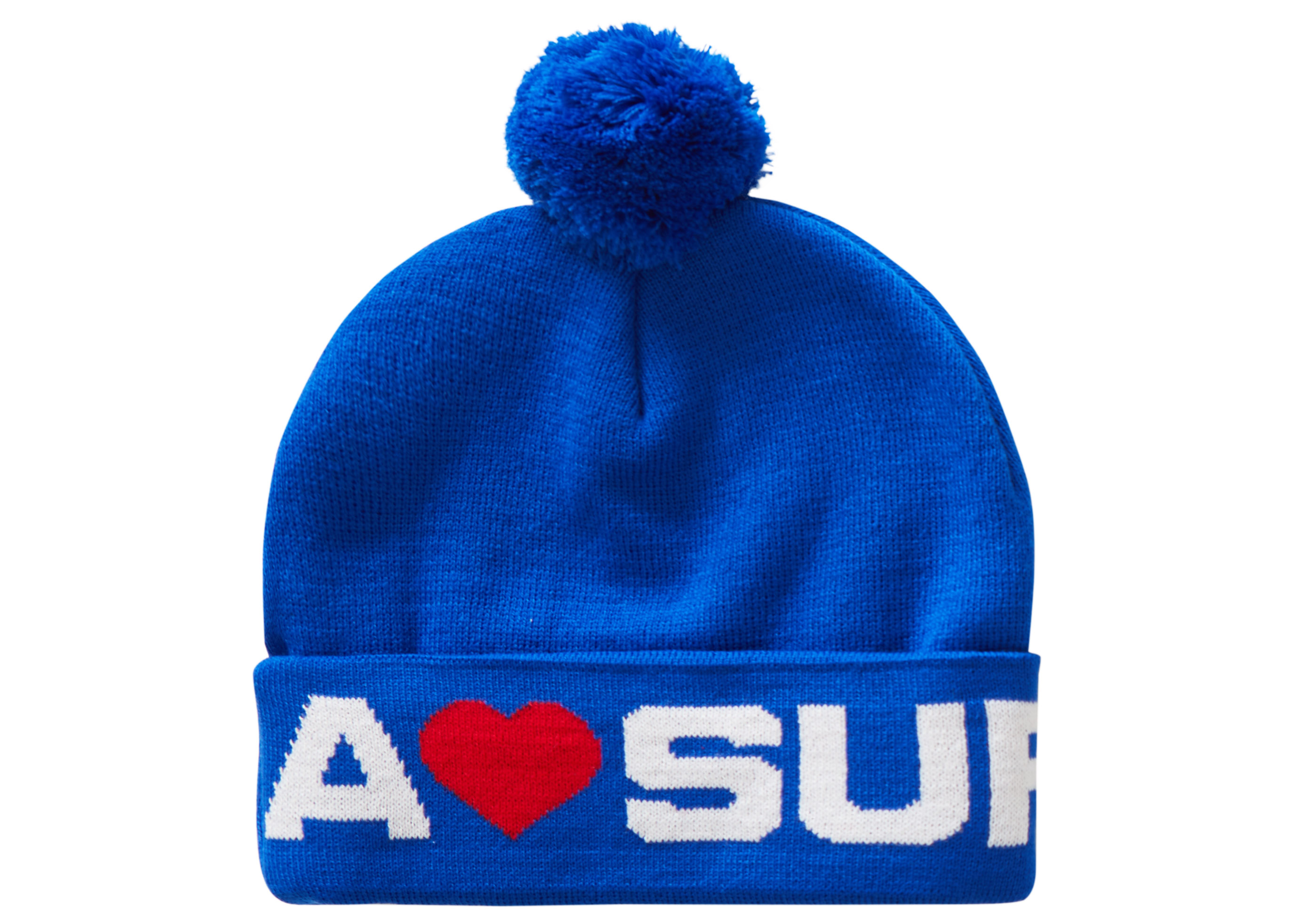 Blue supreme outlet beanie