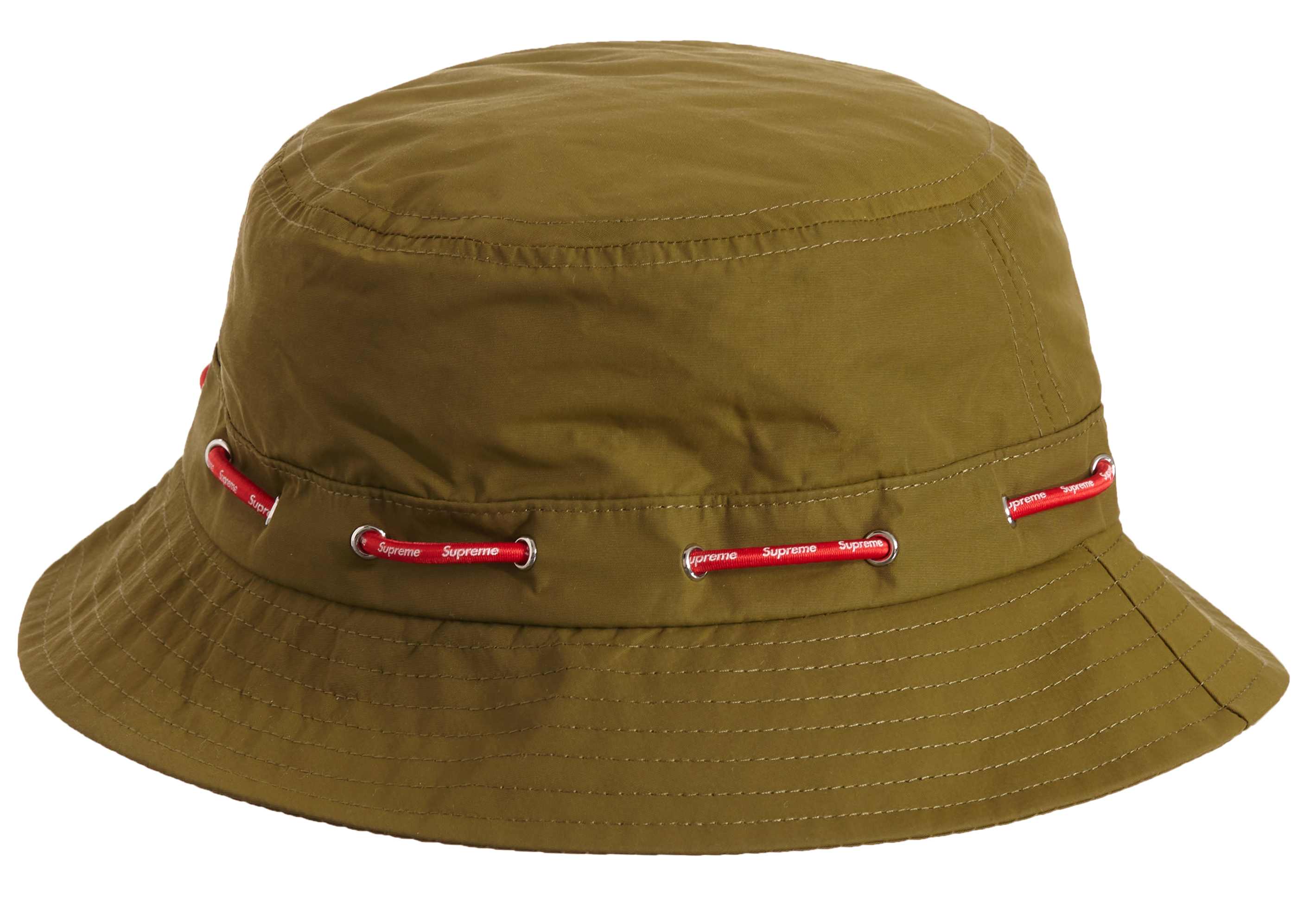 Supreme Shockcord Nylon Crusher Olive - Novelship