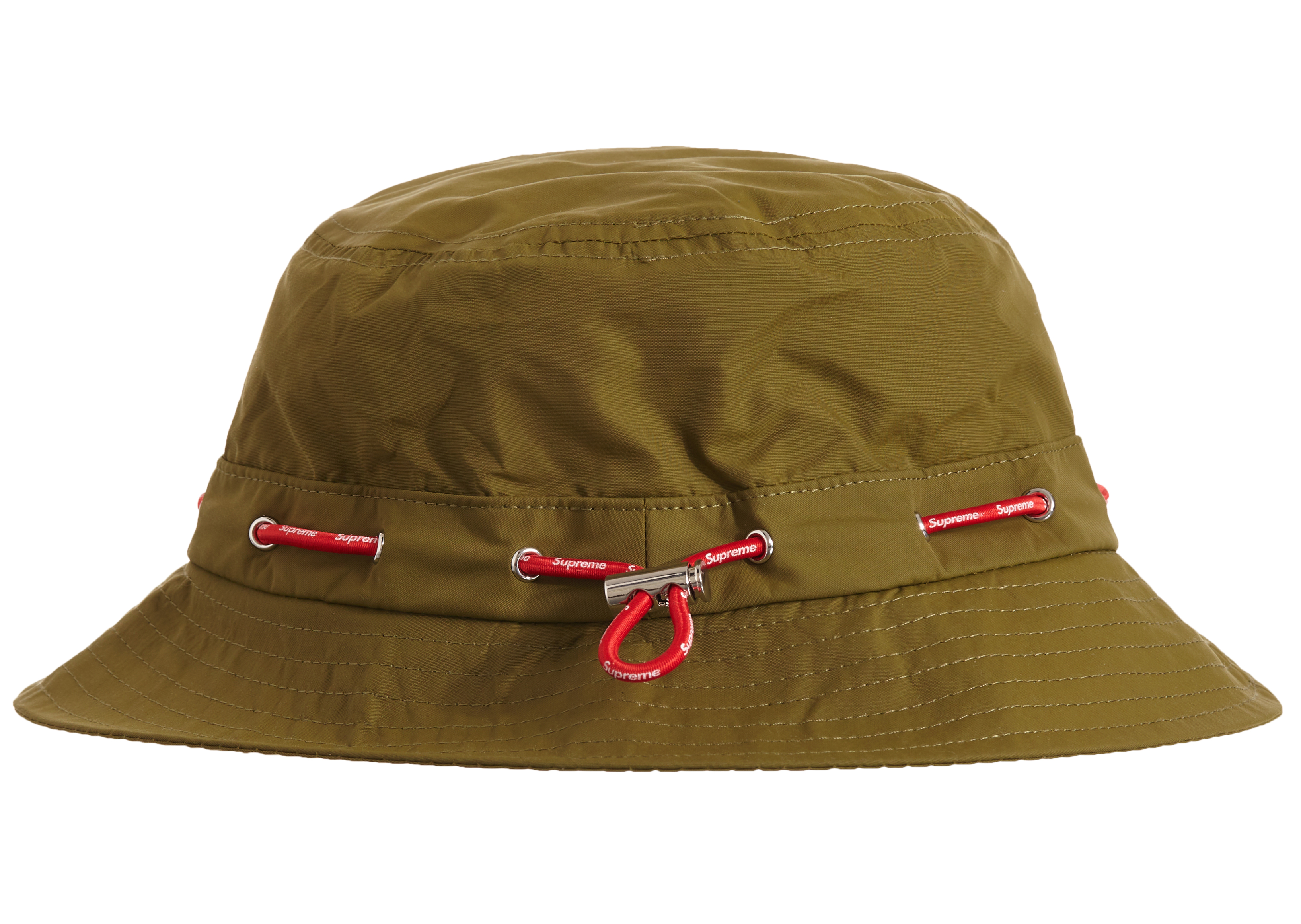 Supreme Shockcord Nylon Crusher Olive - Novelship