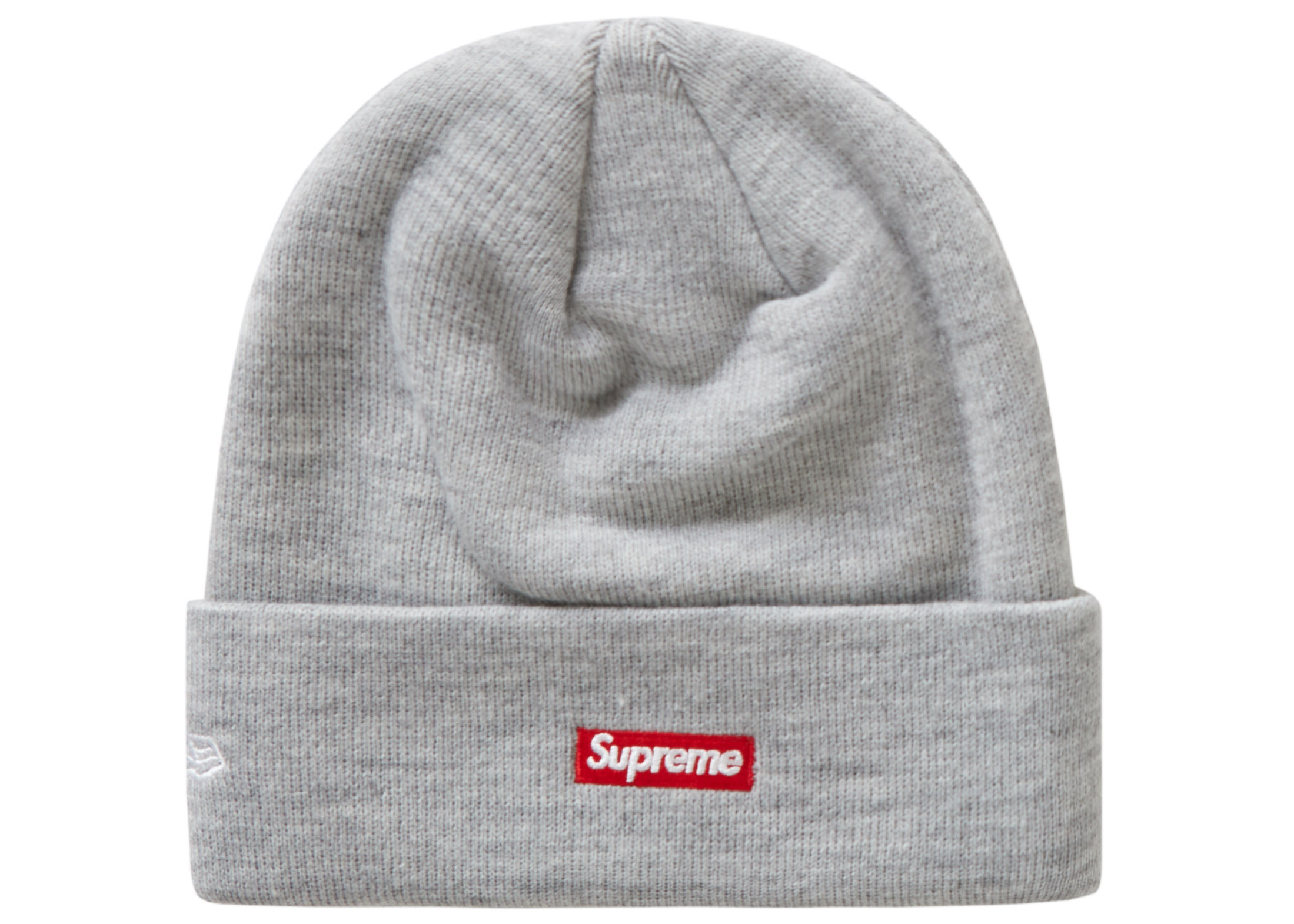 Supreme New Era S Logo Beanie (FW20) Heather Grey - Novelship