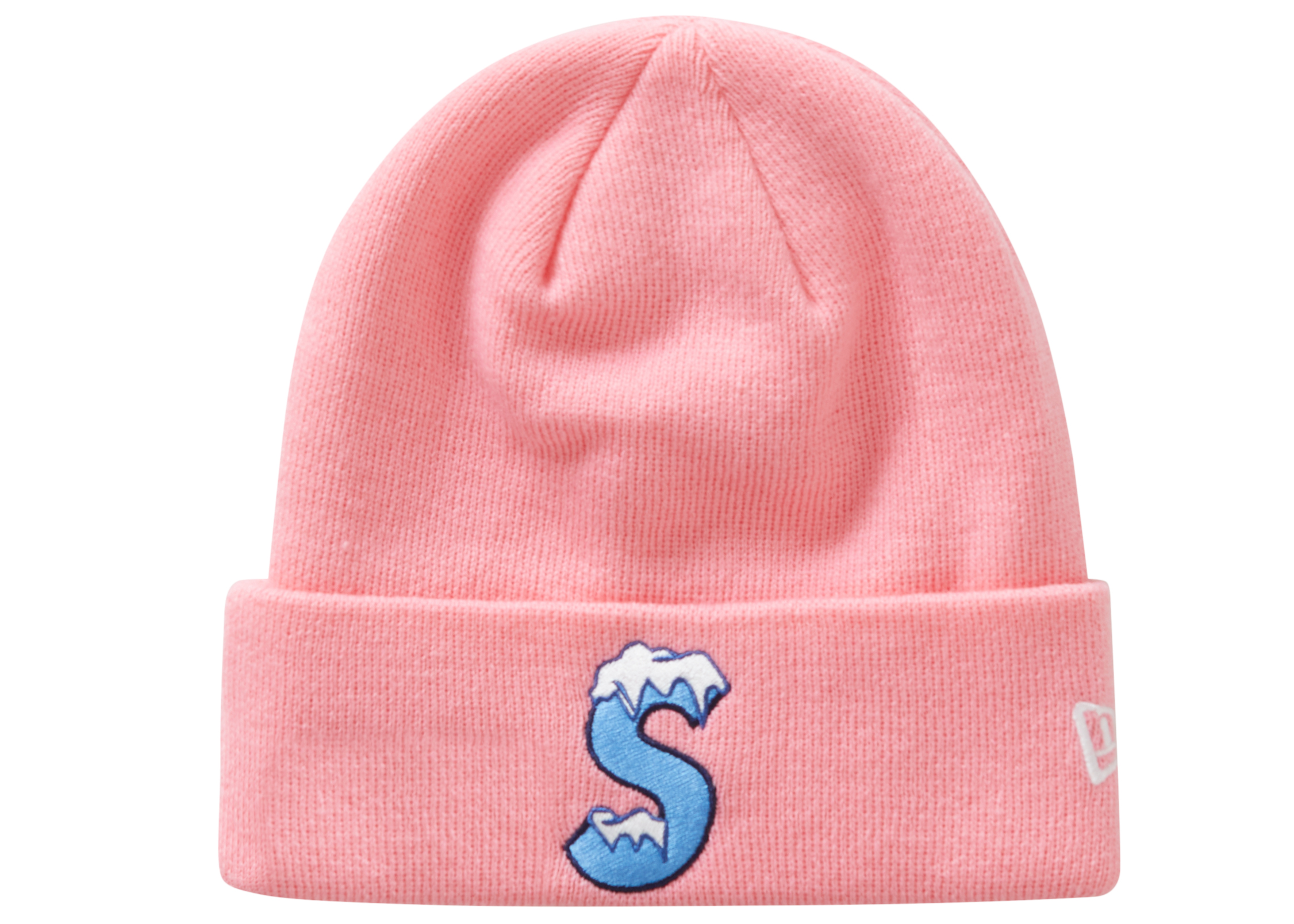 Supreme New Era S Logo Beanie (FW20) Pink - Novelship