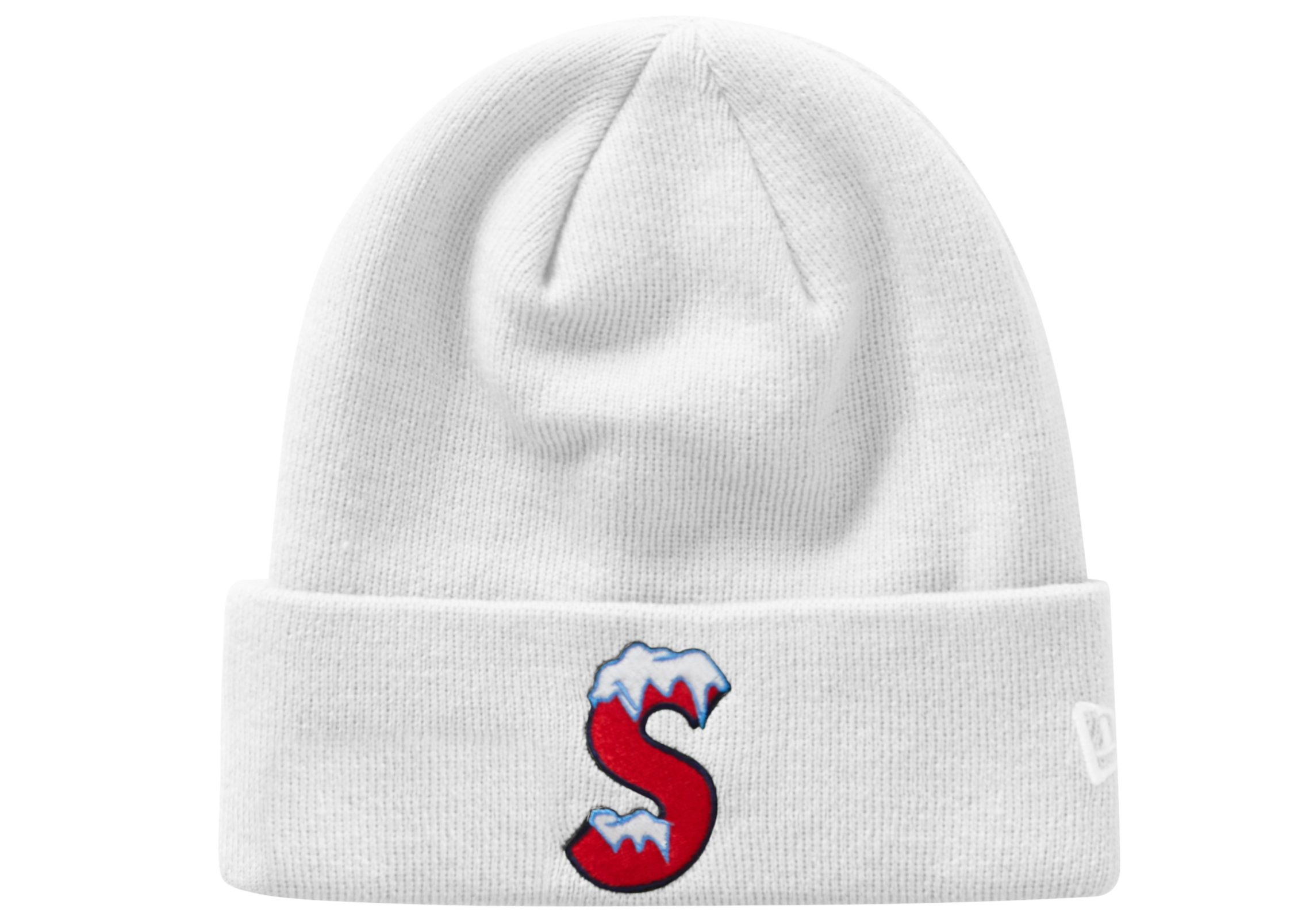 Supreme New Era S Logo Beanie (FW20) White - Novelship