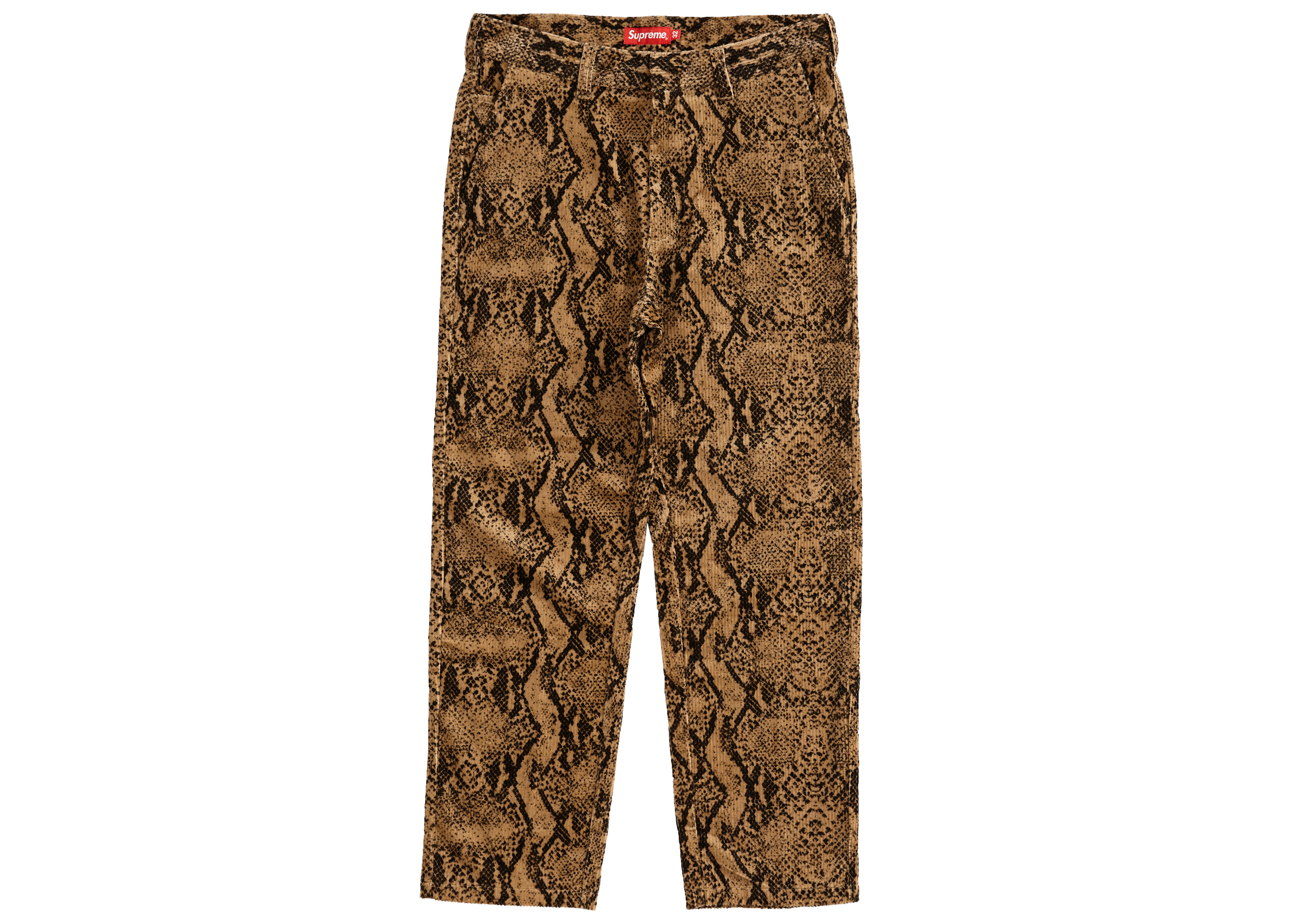 Supreme Corduroy Flight Pant Snakeskin Novelship