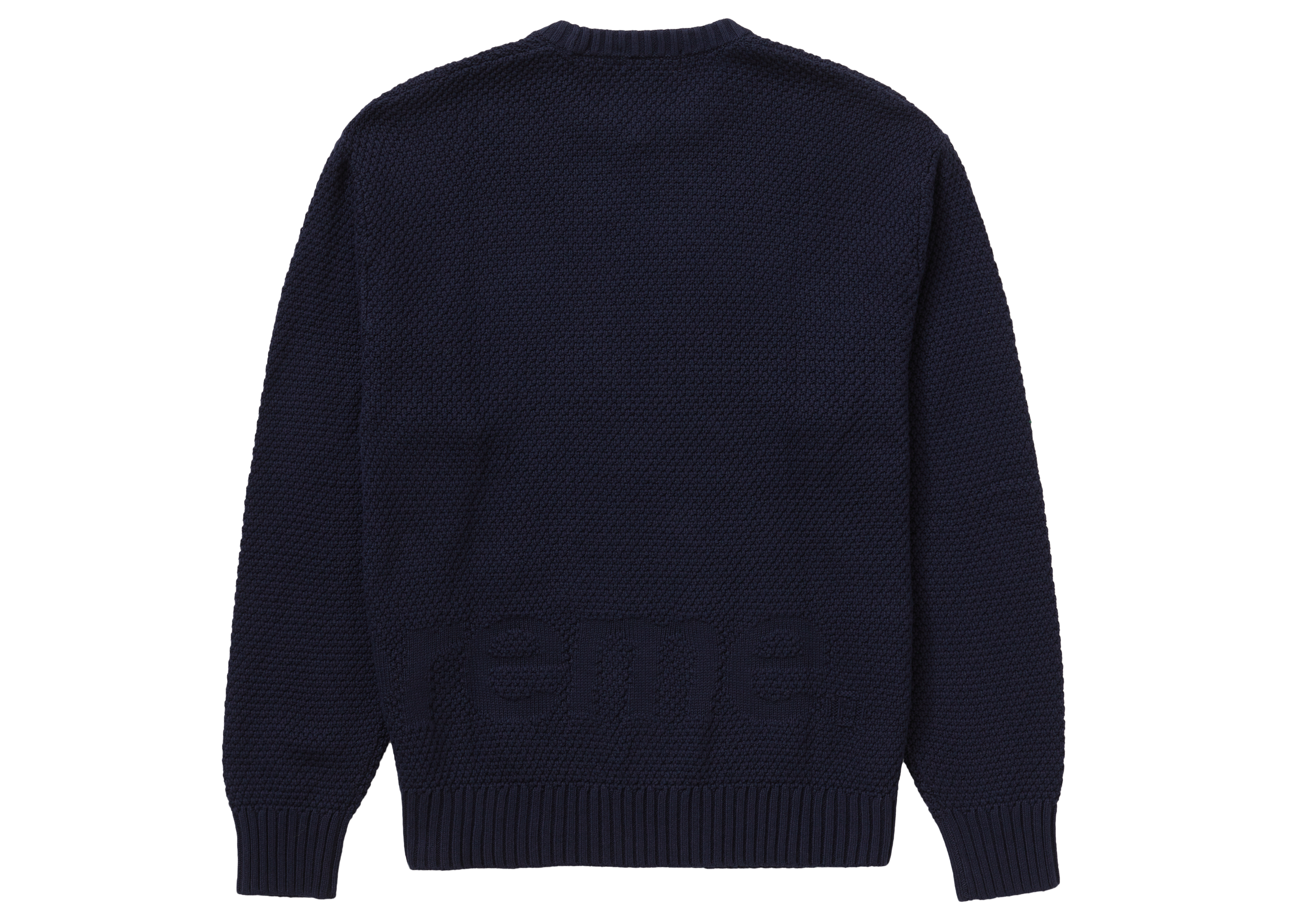 Supreme sweater navy clearance blue