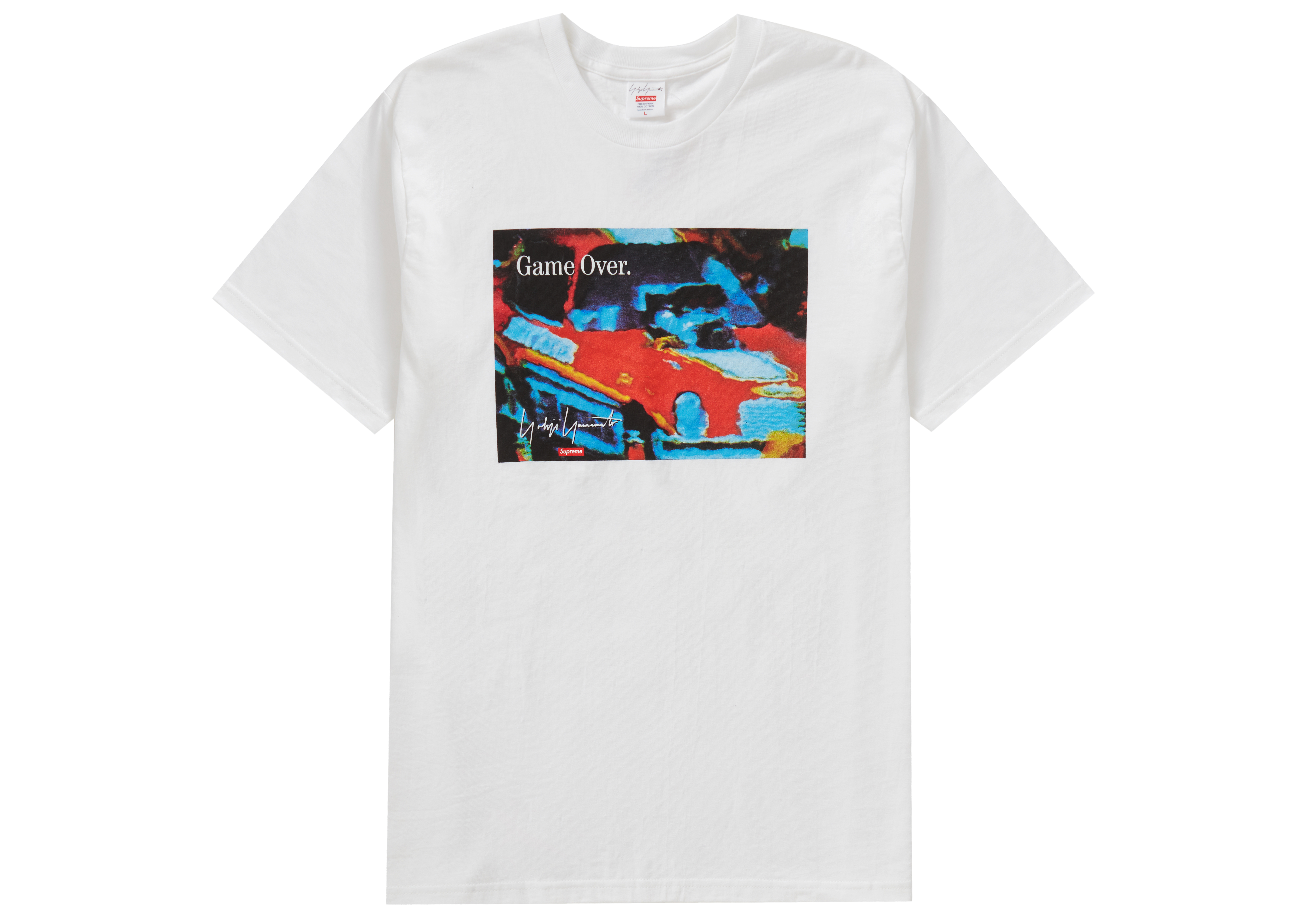 Supreme Yohji Yamamoto Game Over Tee White - Novelship