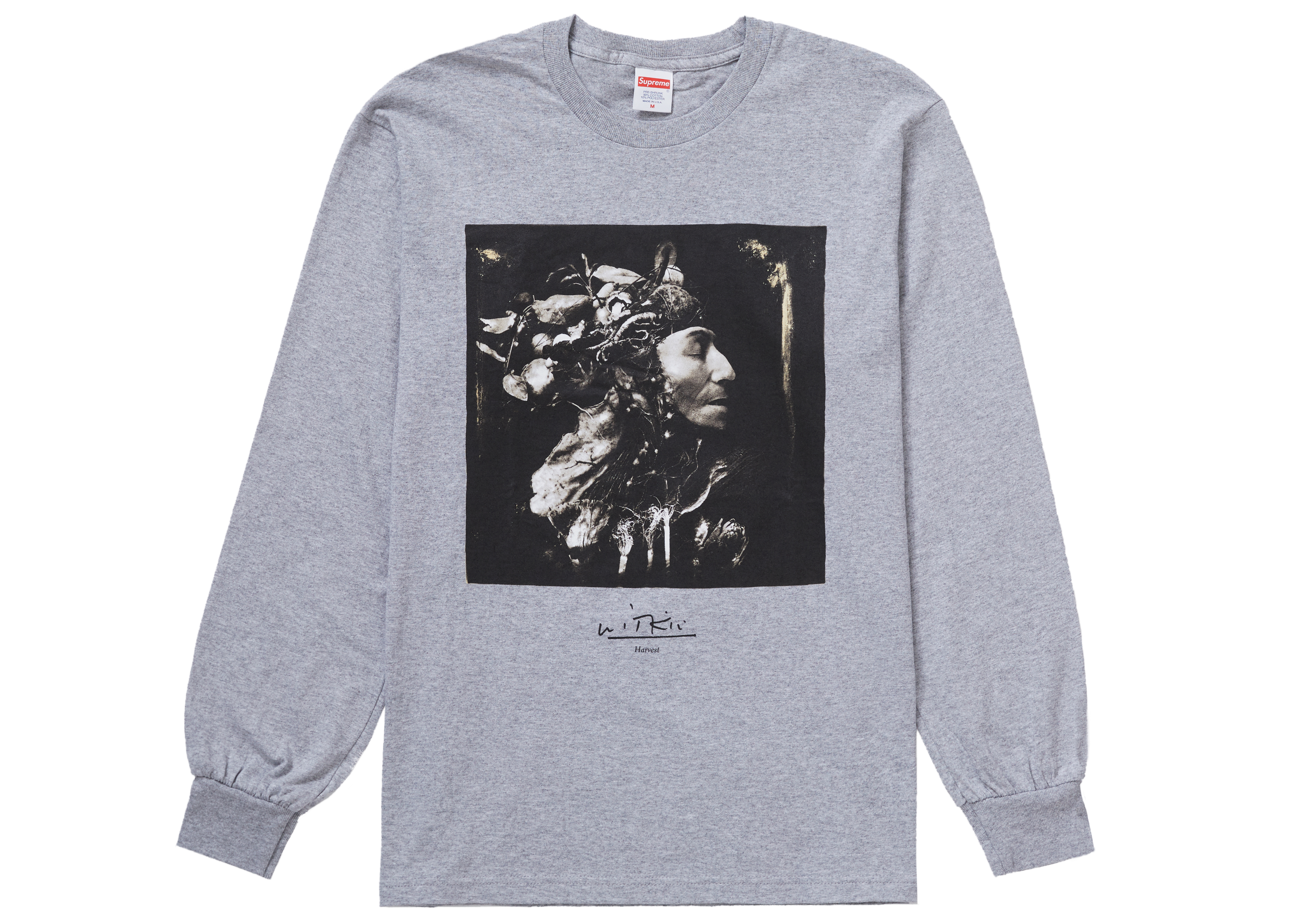 Supreme Joel‑Peter Witkin Harvest L/S Tee Heather Grey