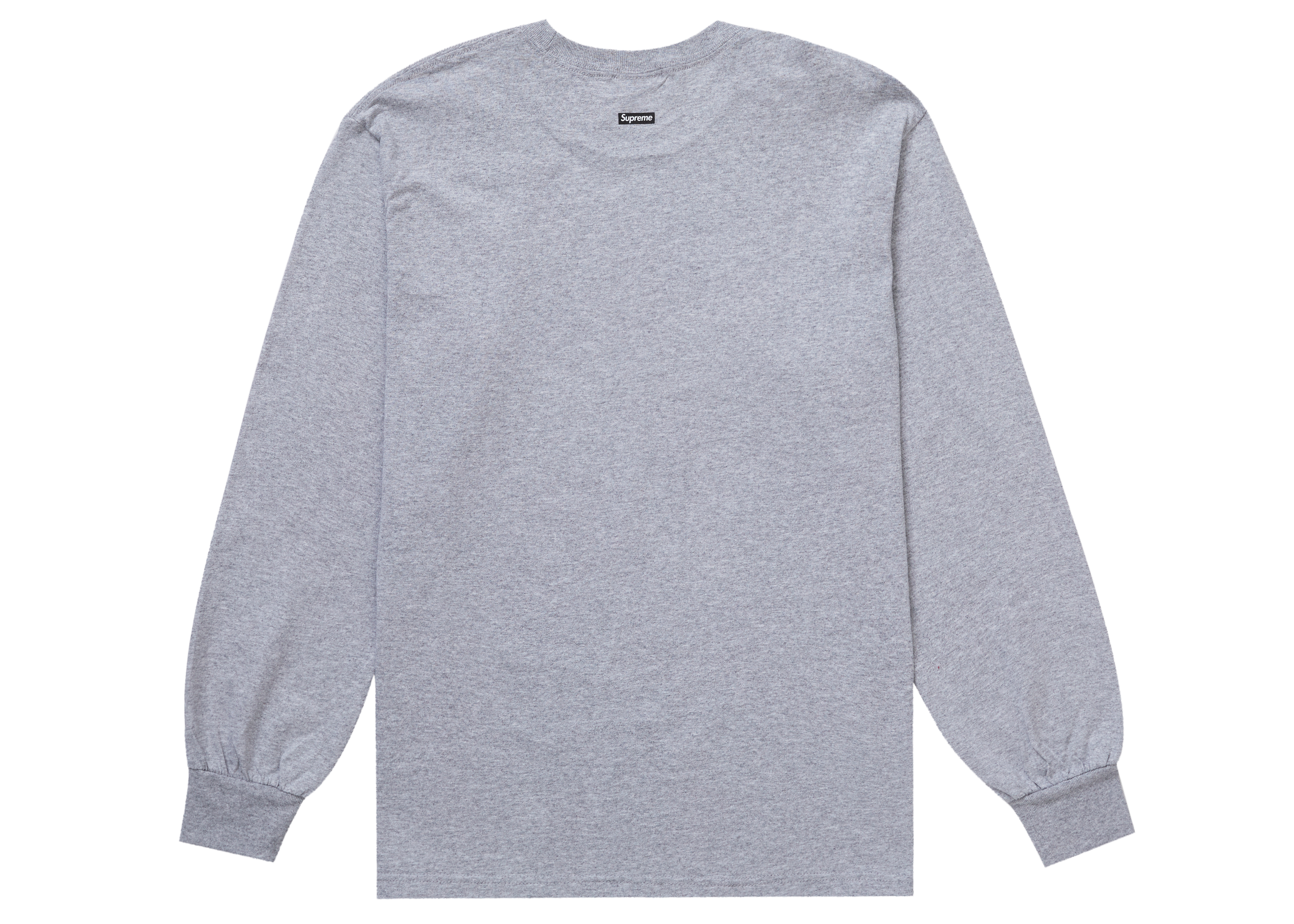 Supreme Joel‑Peter Witkin Harvest L/S Tee Heather Grey - Novelship