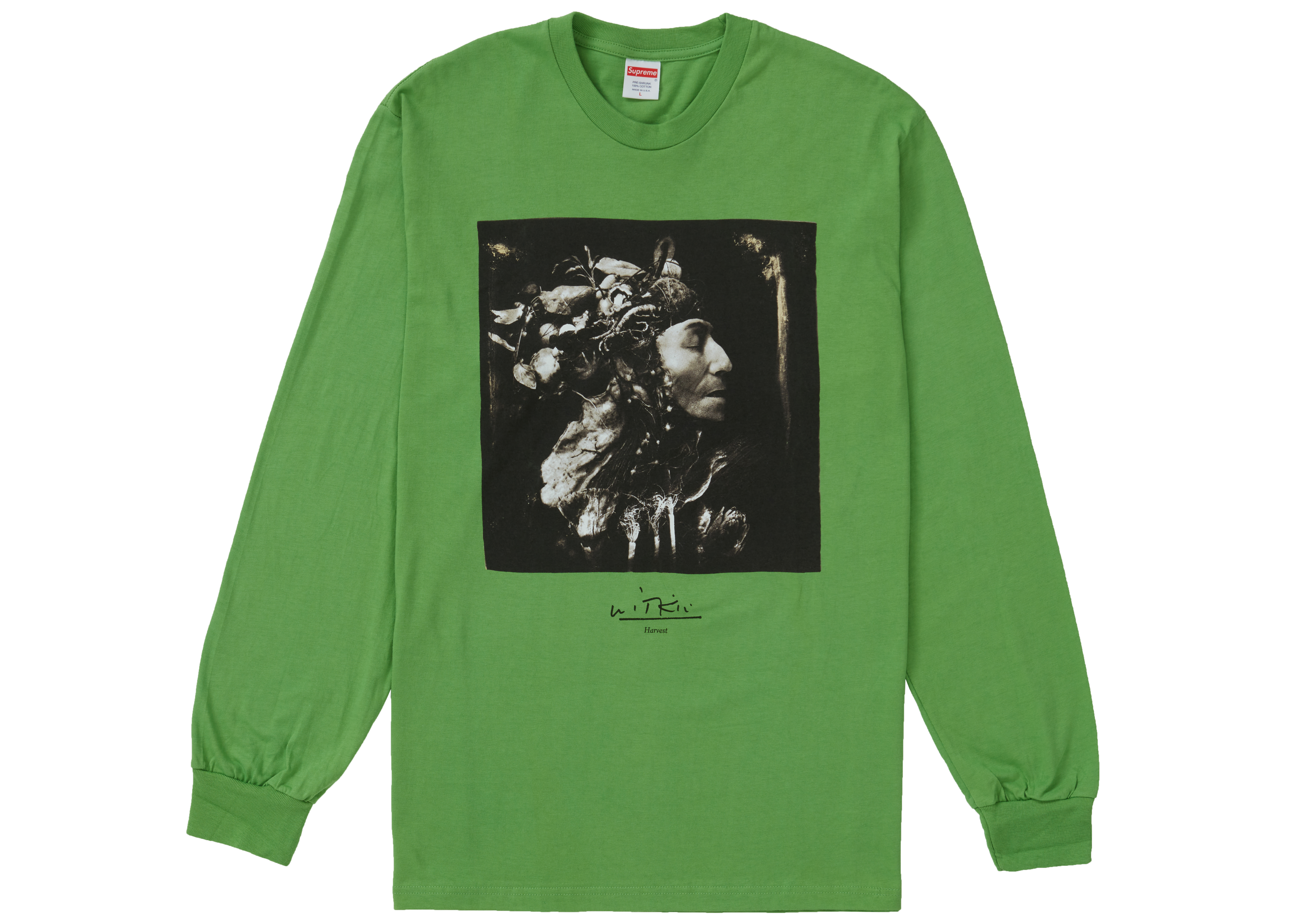 Supreme Joel‑Peter Witkin Harvest L/S Tee Green - Novelship