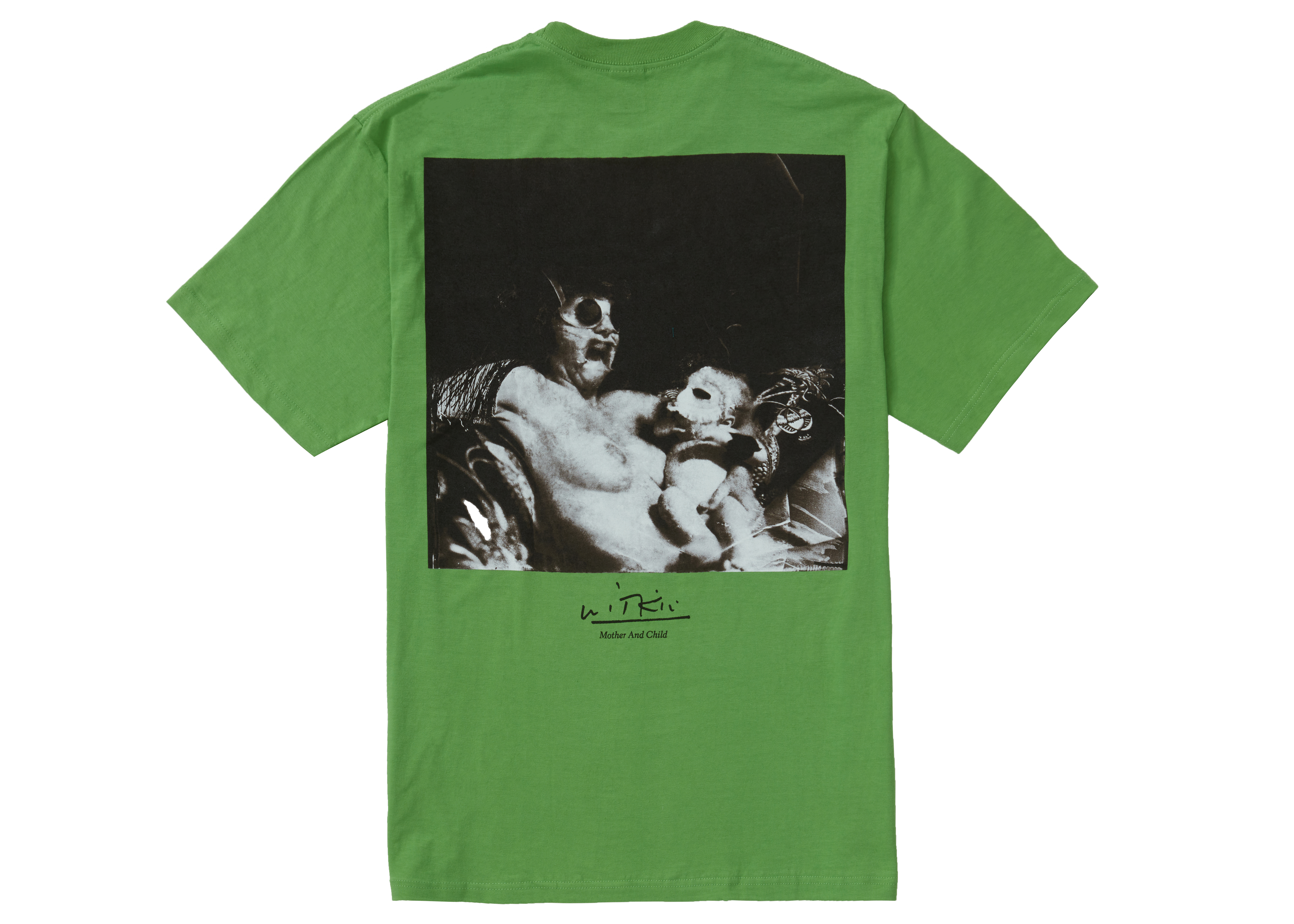 Supreme Joel‑Peter Witkin Mother and Child Tee Green - Novelship