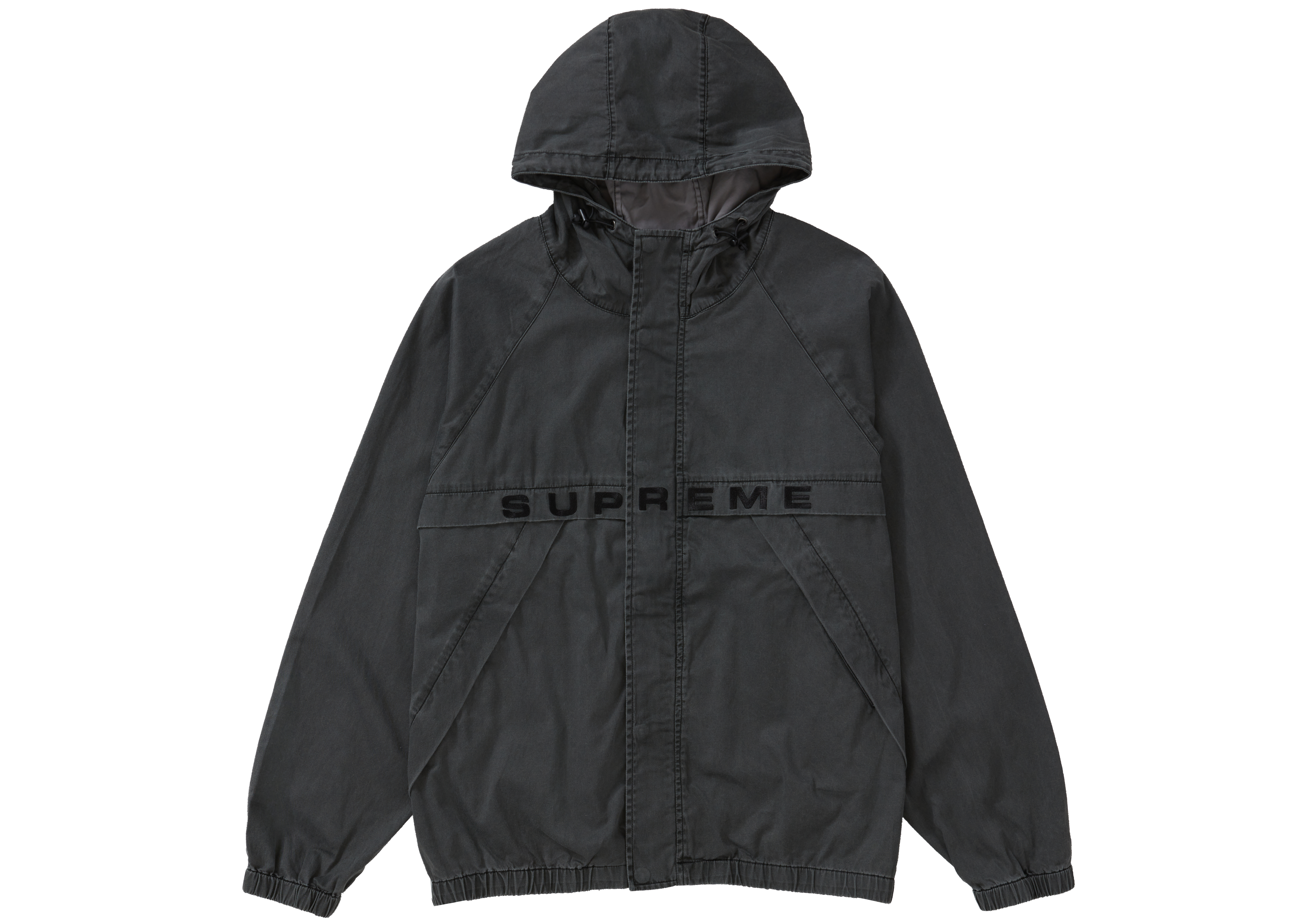 supreme Overdyed Twill Hooded Jacket