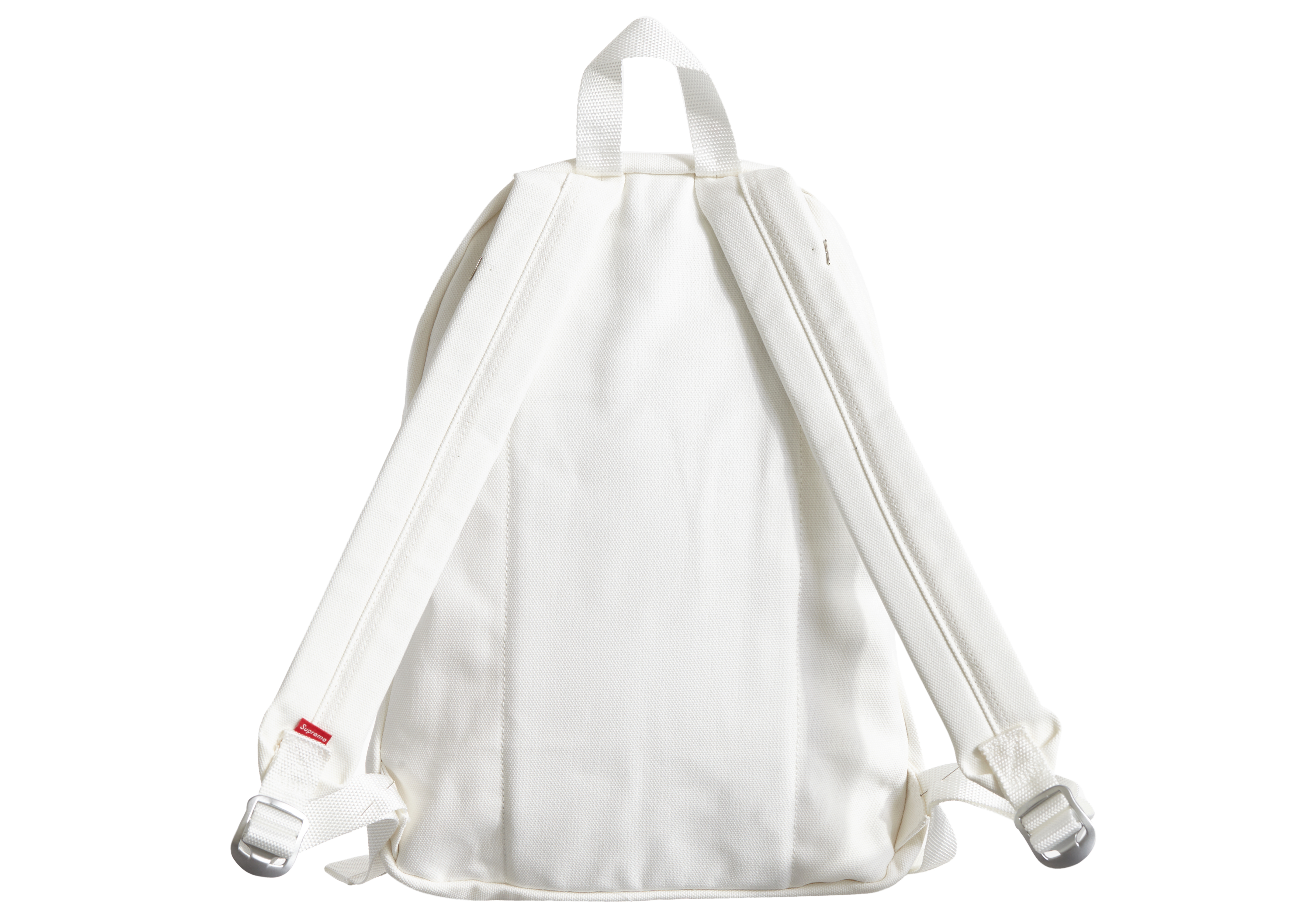 Supreme Canvas Backpack white
