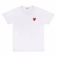 Comme des Garçons “Red Emblem” White T-shirt Women Comme des Garçons “Red Emblem” White T-shirt Women