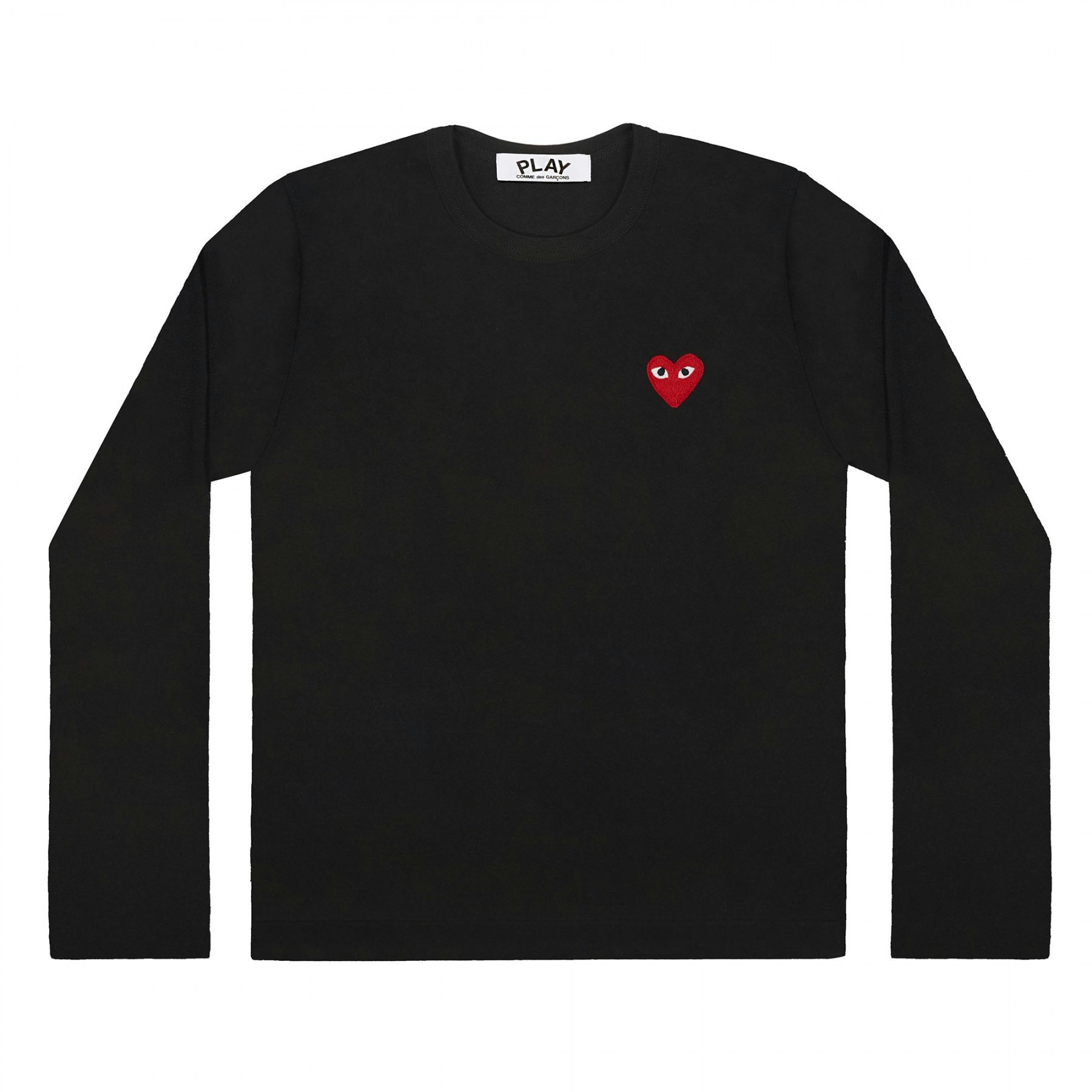 comme-des-garcons-red-emblem-black-long-sleeve-men