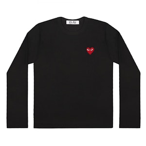 Comme des Garçons「紅徽章」黑色長袖襯衫 (男款) Buy Comme des Garçons「紅徽章」黑色長袖襯衫 (男款)