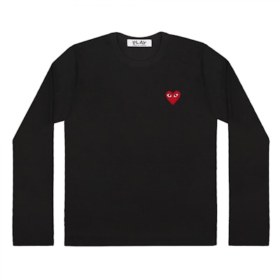 Comme des Garçons “Red Emblem” Black Long Sleeve Men Buy Comme des Garçons “Red Emblem” Black Long Sleeve Men