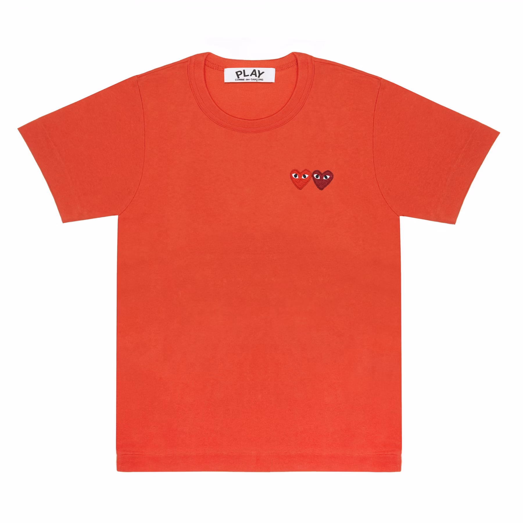 comme-des-garcons-double-emblem-red-t-shirt-men