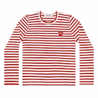 Comme des Garçons Red Stripes Long Sleeve Women Comme des Garçons Red Stripes Long Sleeve Women